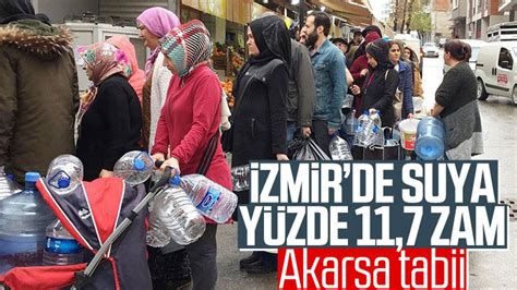 İ­z­m­i­r­­d­e­ ­s­u­y­a­ ­y­ü­z­d­e­ ­1­1­,­7­ ­z­a­m­